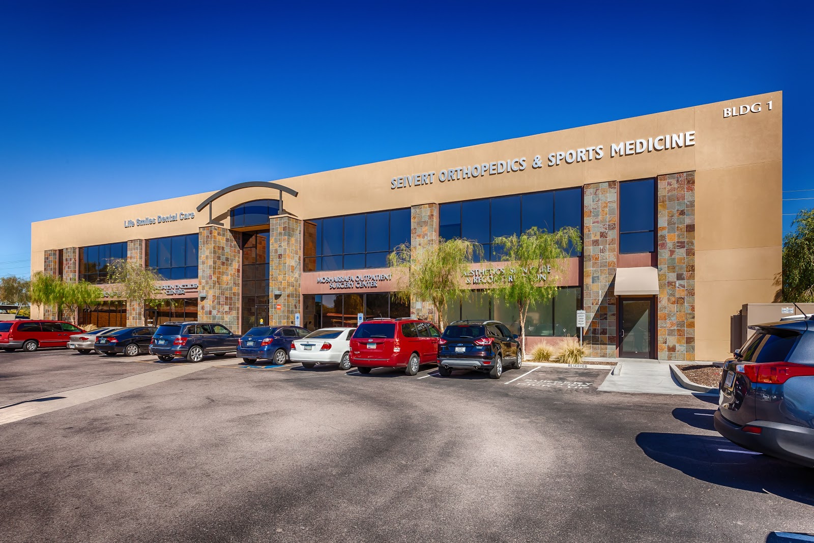 Office reception area